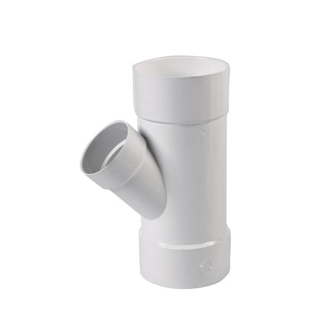 6-in x 4-in dia 45-Degree PVC Wye Fitting