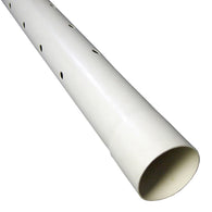 Pipe 4-in x 10-ft Perforated PVC Sewer Drain Pipe