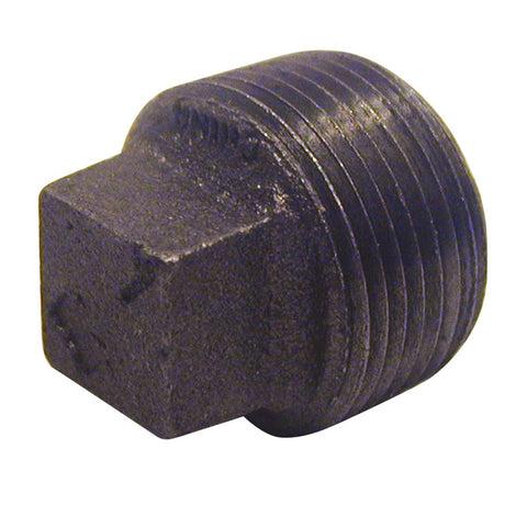 Black Iron Plug Fitting