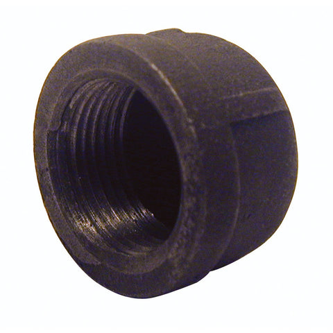 Black Iron Cap Fitting