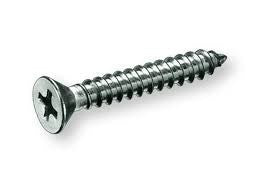 Slotted & Philips flat countersunk head tapping screws