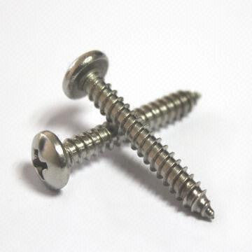 Slotted & Phillips Pan Head Tapping Screws