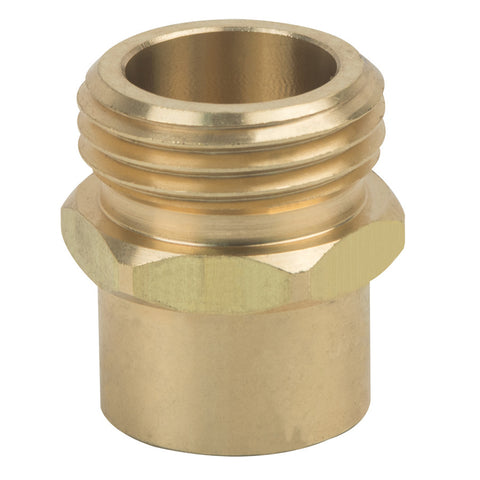 1/2-in x 3/4-in Threaded Male Hose x FIP Adapter Fitting