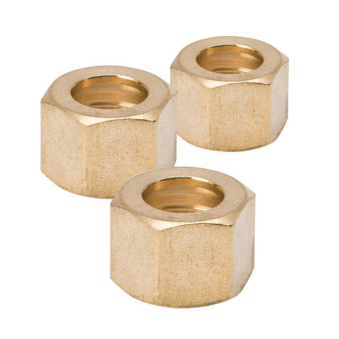 3-Pack 1/2-in x 1/2-in Compression Nut Cap Fitting