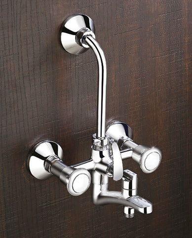 Wall Mixer With Overhead & Telephonic Shower System