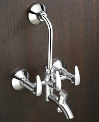 Wall Mixer With Overhead & Telephonic Shower System