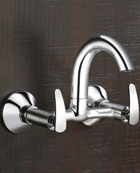 Sink Mixer [Wall Mounted] With Swinging Spout