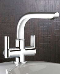 Sink Mixer [Table Mounted] With 450mm Braided Hose