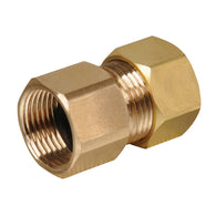 3/8-in x 3/8-in Compression Adapter Adapter Fitting