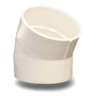 4-in dia 22-1/2-Degree PVC Elbow Fitting