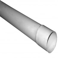4-in x 10-ft Solid PVC Sewer Drain Pipe