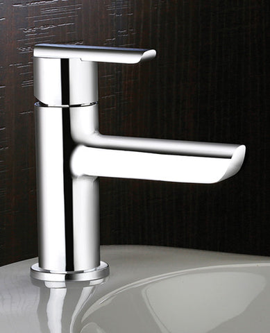 Single Lever Basin Mixer with 450mm Braided Hose