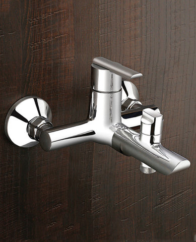 Single Lever Wall Mixer With Telephonic Shower System