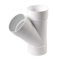 6-in dia 45-Degree PVC Wye Fitting