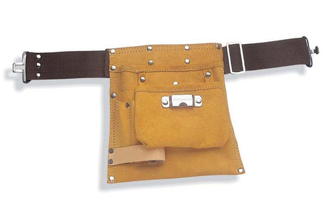 Leather Tool Pouch (Single Pocket)