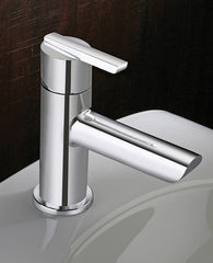 Single Lever Basin Mixer with 450mm Braided Hose