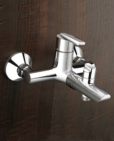 Single Lever Wall Mixer With Telephonic Shower System