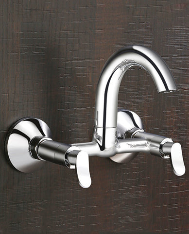 Sink Mixer [Wall Mounted] With Swinging Spout