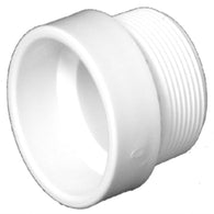 Pipe 1-1/2-in dia PVC Trap Adapter Fitting