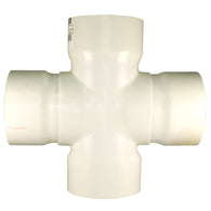 Pipe 12-in dia PVC Cross Tee Fitting