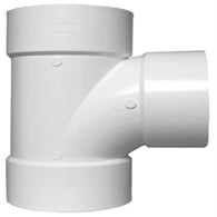 Pipe 3-in dia PVC Sanitary Tee Fitting