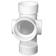 Pipe 3X3X3X2X2 dia PVC Combo Wye Fitting