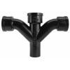 Pipe 4-in dia Wye and Eighth Bend (Combo) Cast Iron Fitting