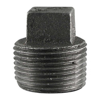 Black Iron Plug Fitting