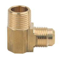 Threaded Flare x MIP Adapter Elbow Fitting