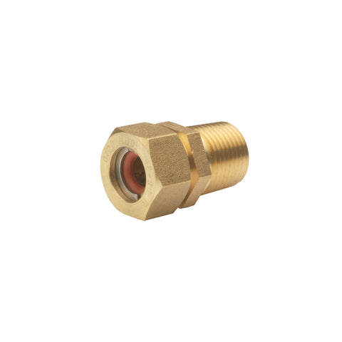Threaded Gas Flare x MIP Adapter Fitting